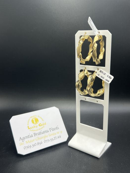 Cercei aur 14k diverse modele