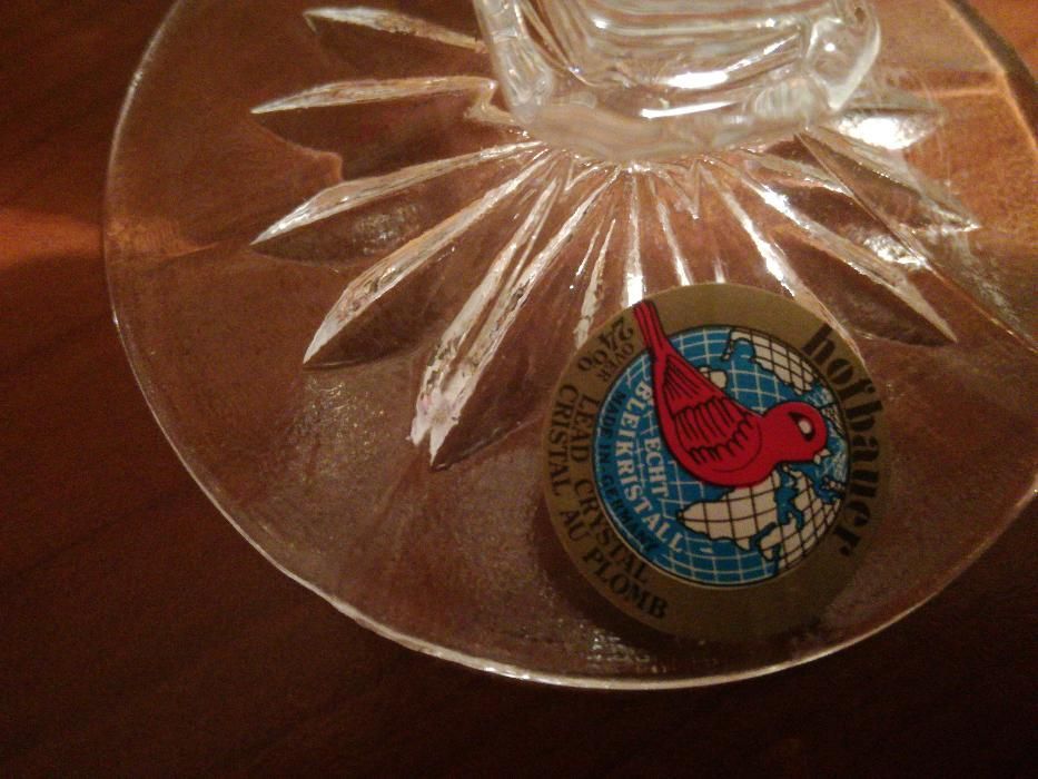 Ваза HOFBAUER-Оловен кристал 24% Pbо