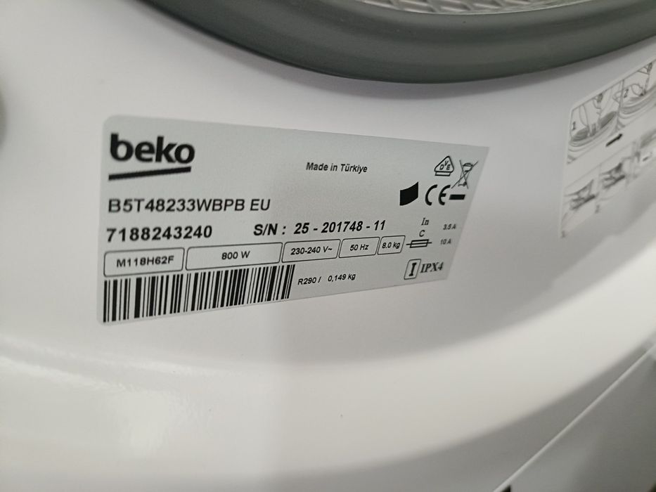 uscător Beko 8kg cu pompa de caldura