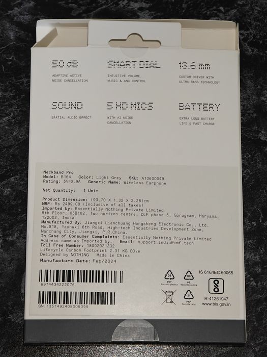 CMF Neckband Pro наушники