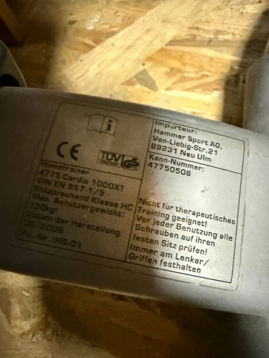 Тренажёр велосипед, рабочий