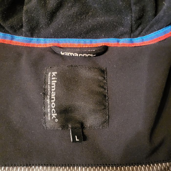 Мъжко черно ски яке Kilmanock 8000, L размер