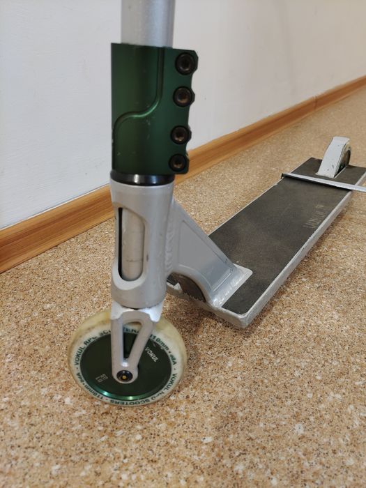 Самокат трюковой Vokul Solo серый