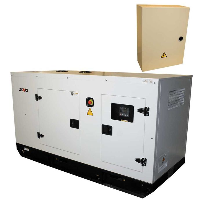 Generator de curent insonorizat SENCI SCDE55i-YS putere maxima 55 kVA 400V fara ATS