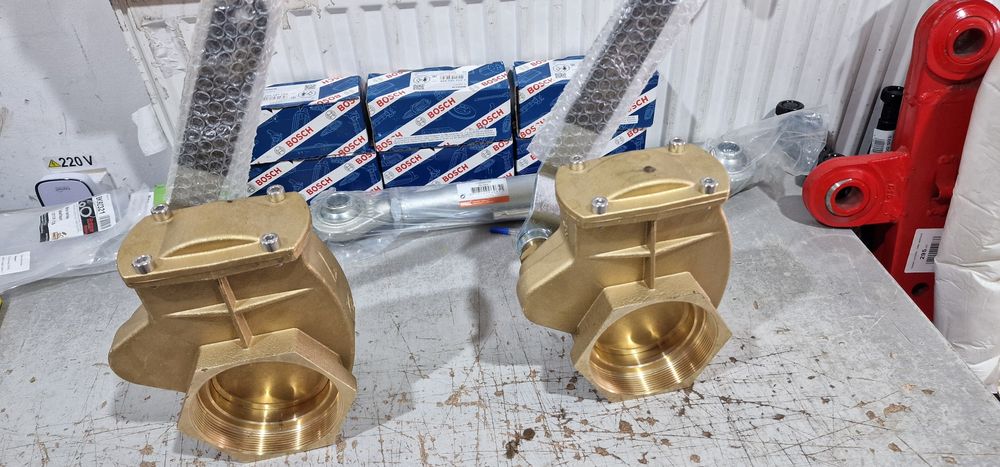 Vană robinet vidanja 4 toli import Italia cu filete pe ambele părți pr