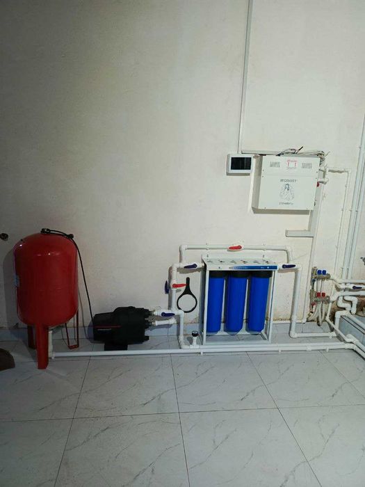 Сделаем отопление, теплый пол, канализацию, сантехнику, водопровод