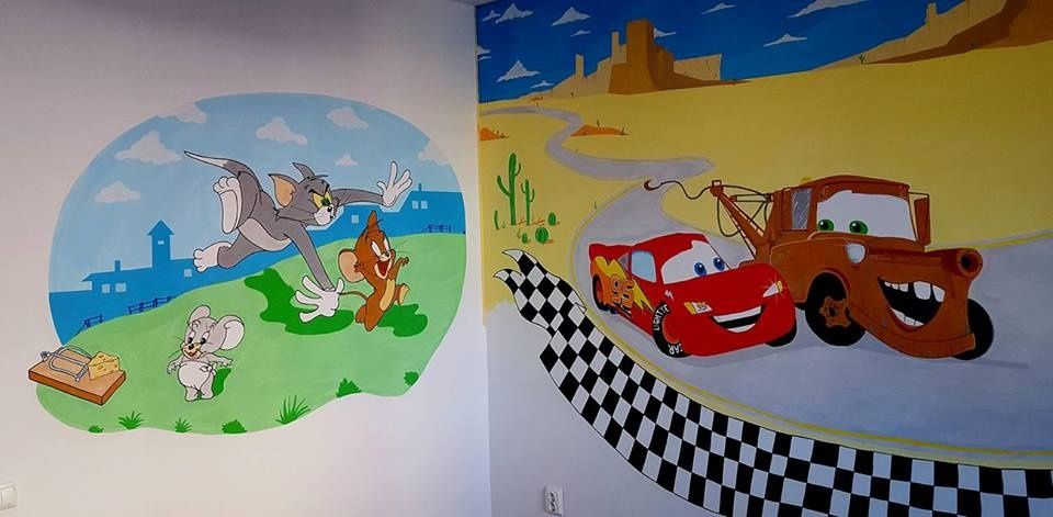 Graffiti pictura pereti