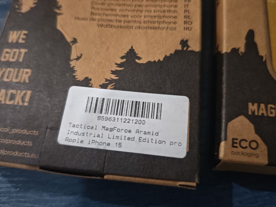 Iphone 15 Tactical MagForce Aramid industrial