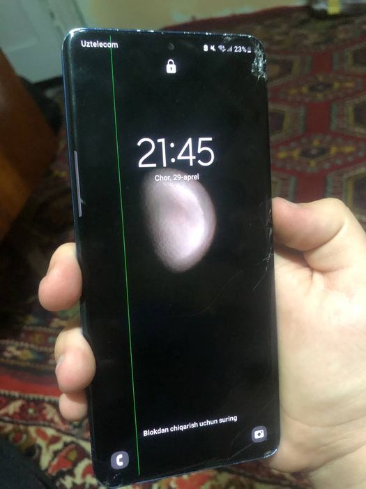 s20 plus 256gb  otki iwlavotti ekran wiwa i orqa wiwa sngan ato yahshi