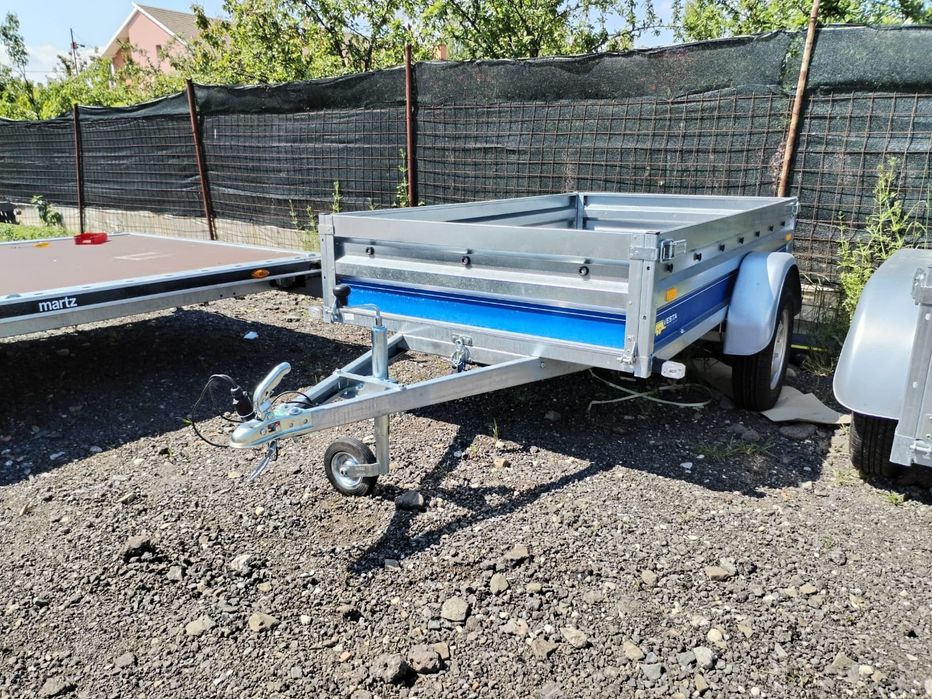 Vând remorci cu 2 axe sau 1 axa  750 kg