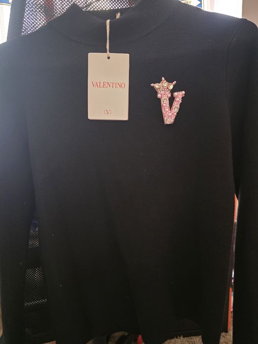 Страхотна  чисто нова маркова блуза финно плетиво С размер