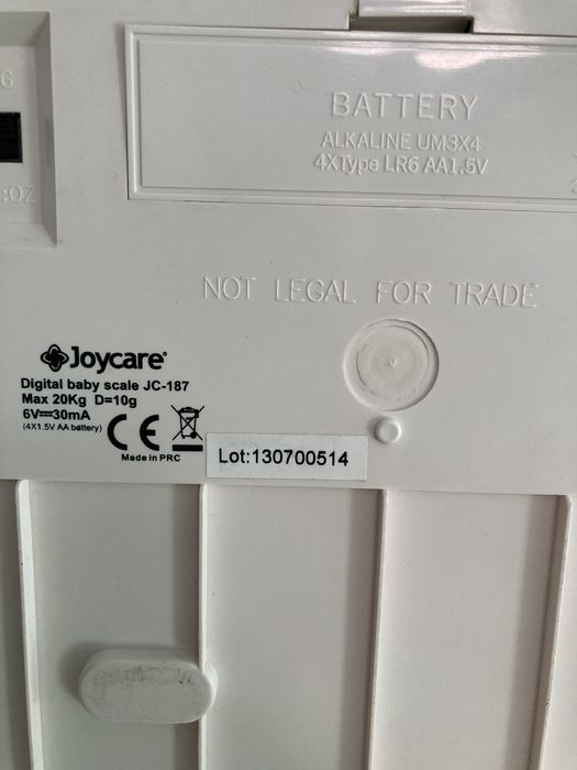 JOYCARE бебешки кантар