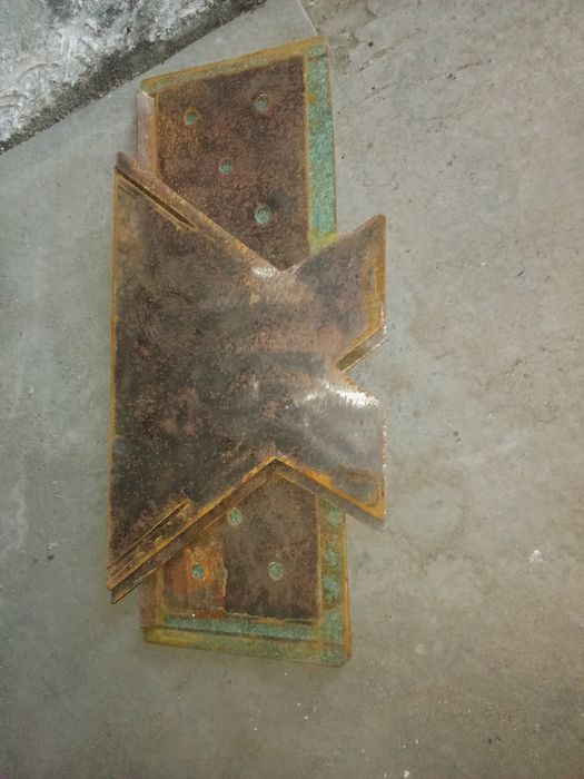 Самодельный разборный мангал