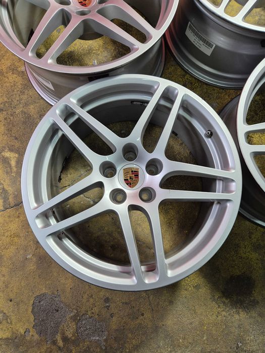 4 Jante Aliaj 5x112 18'' OEM Porsche Macan - CA NOI 2 Latimi + SENZORI