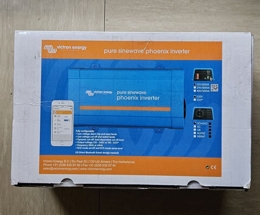Victron inverter 12/500