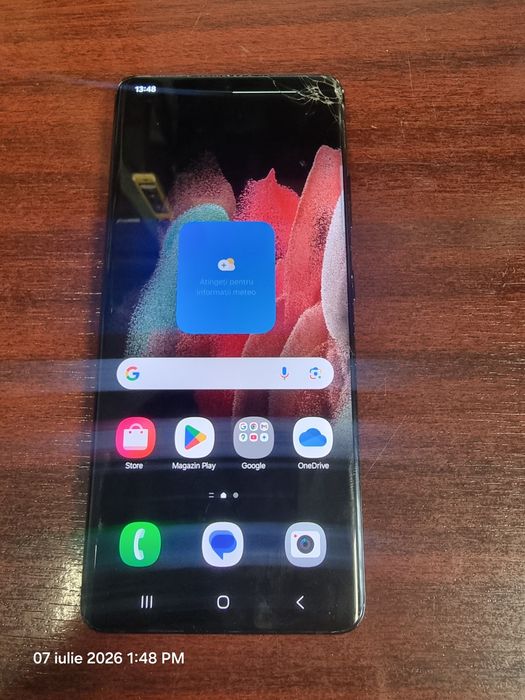 Samsung s21 ultra 128 gb memorie cu display spart
