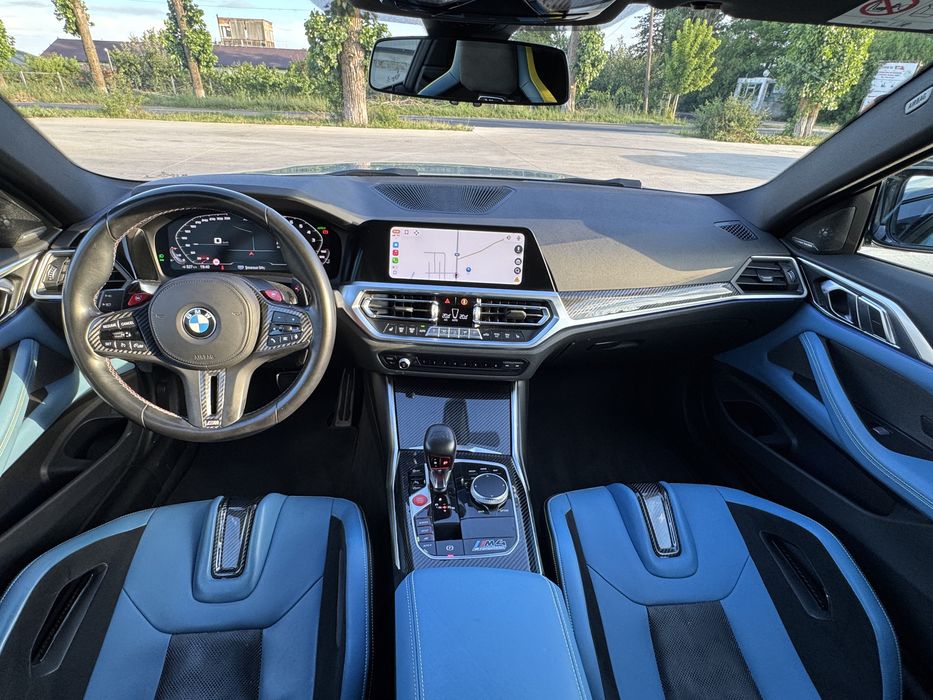 Bmw M4 Competition X drive/laser/buckets seats/camera/keyless/carbon