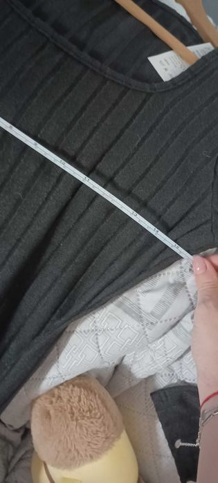 Черна дълга рокля