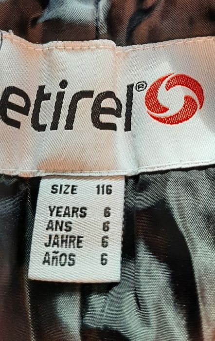 Pantaloni ski ETIREL 116 cm