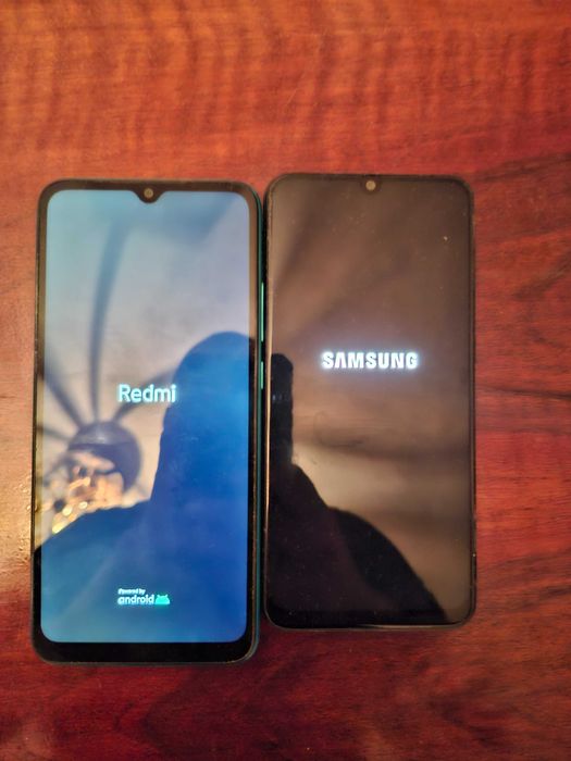Samsung Glaxy A50 и Xiaomi Redmi 9a