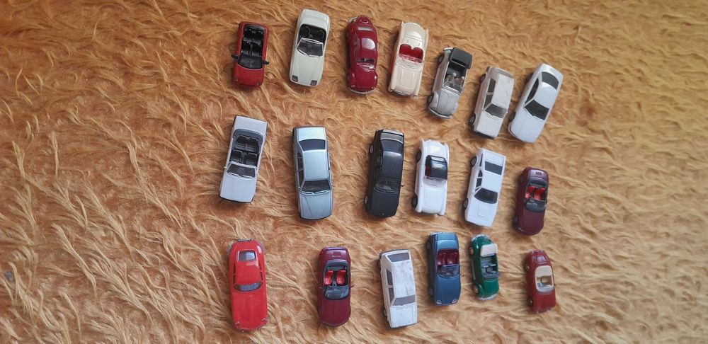 Немски и английски колички мащаб 1:87