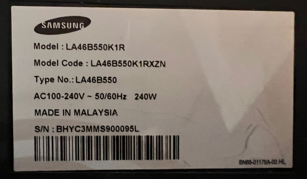 Телевизор Samsung S5 и домашний конотеатр