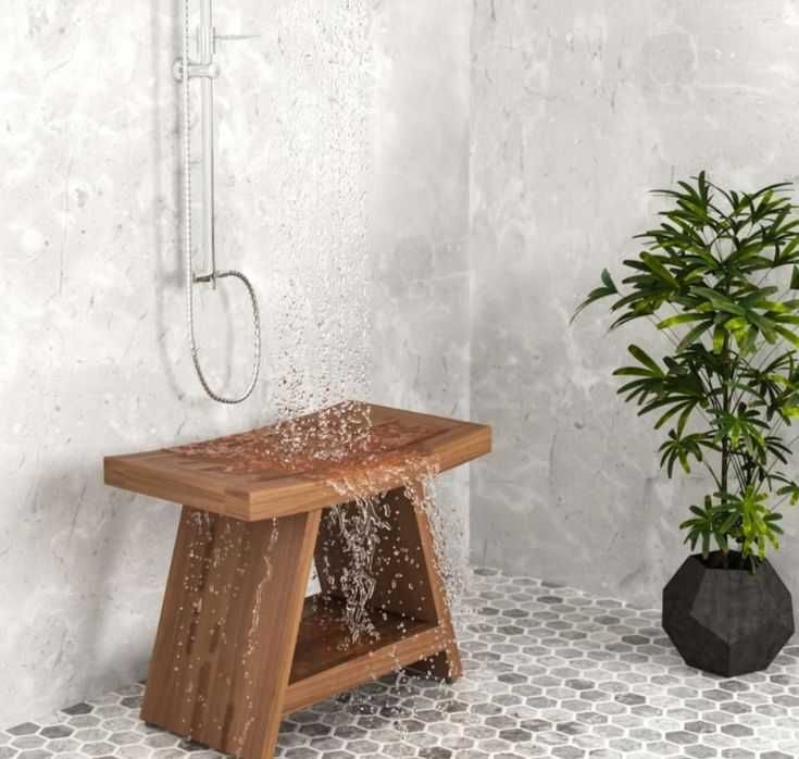 Стол для бани полотенце из дерева чинор