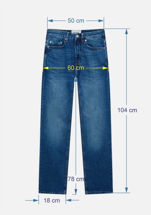 Ispaniyaning PULL&BEAR brendidan Slim jinsi shimlar 2025