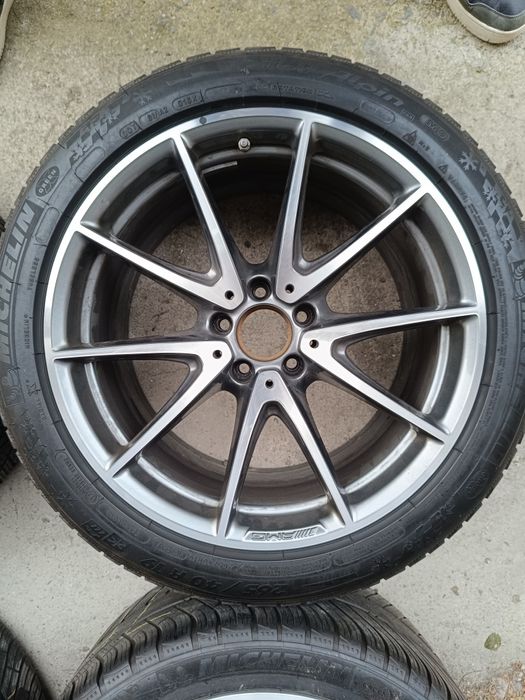 MERCEDES 19 цола 5x112 джанти + гуми 63 AMG W213 W222 W212 W205