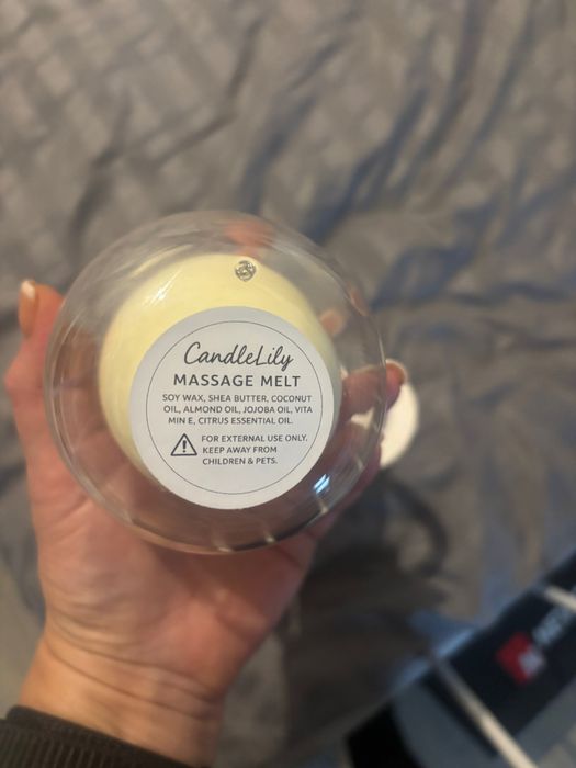 Премиум масажна свещ за тяло и коса – домашен спа ритуал