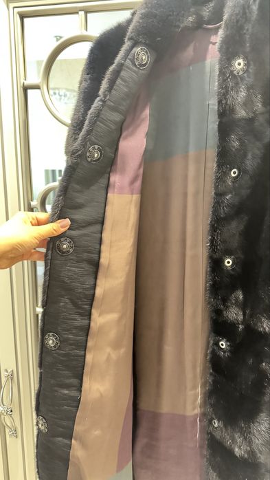 Женская норковая шуба