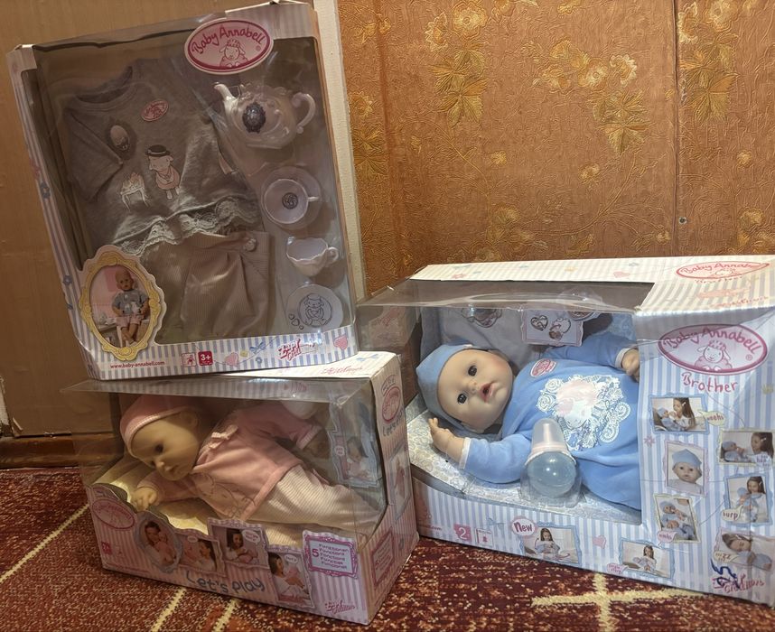 Продам пупсов Baby Annabell оригинал