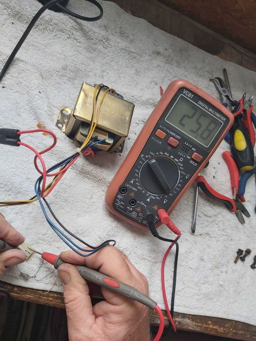 Transformator sistem audio recuperat (functional)