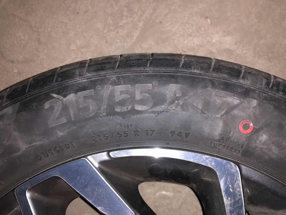 Запаска колесо соната 215/55/17