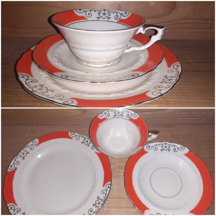 Set cafea si mic dejun portelan Bavaria