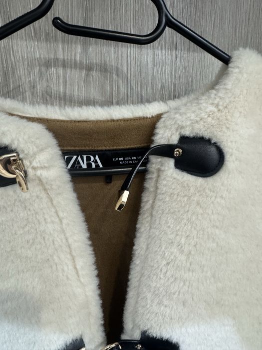 Дамско пухено яке Zara