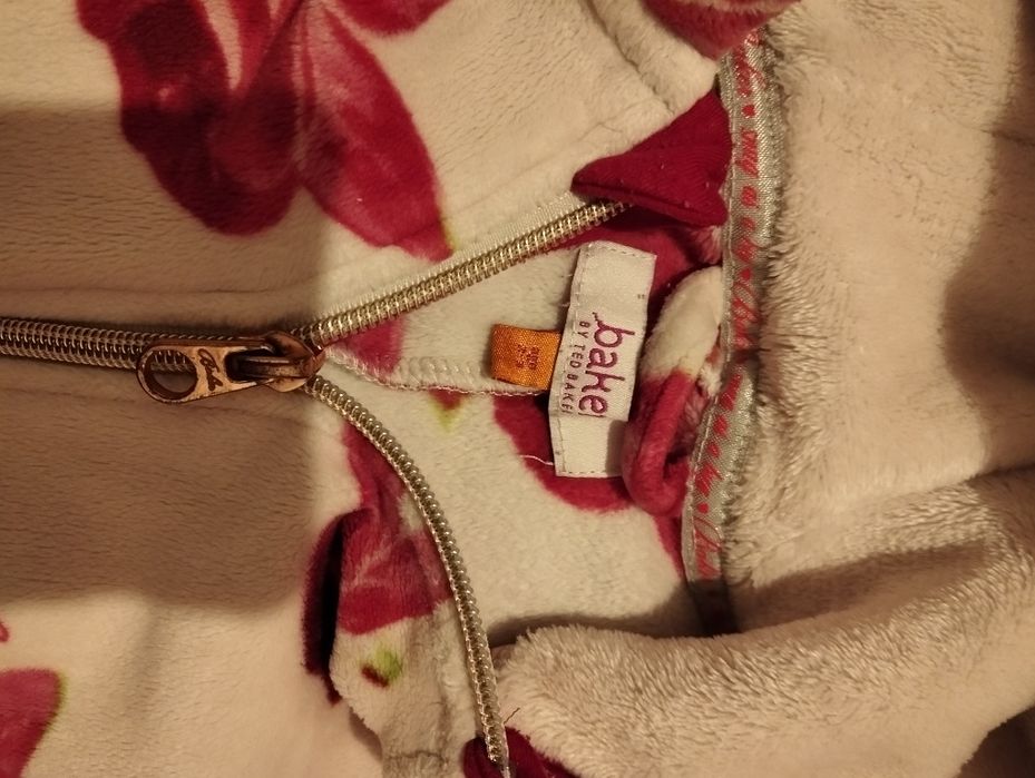 Combinezon salopeta Ted Baker trandafiriu 2-3 ani