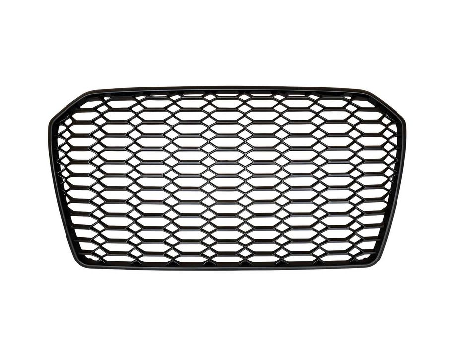 Grila Centrala Audi A6 C7 Facelift RS6 Design Negru Lucios 2015 - 2018