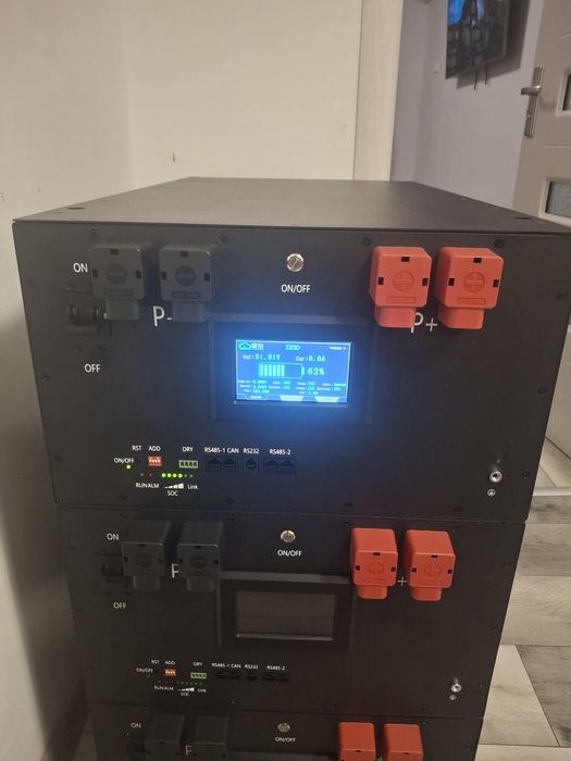 Baterie fotovoltaica 17 KWh LiFePO4, 51,2V (8000 cicluri)