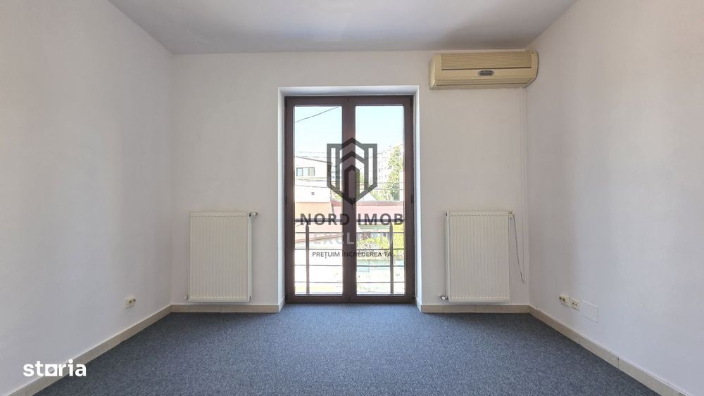 Duplex reprezentativ pentru birouri–4 camere | Recent renovat | 2 lo