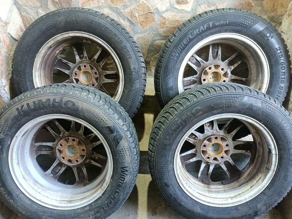 Джанти със зимни гуми 16"