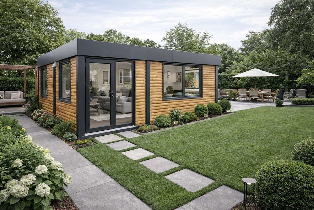 Сглобяеми къщи бунгало вила Сглобяема къща метална бунгала контейнер