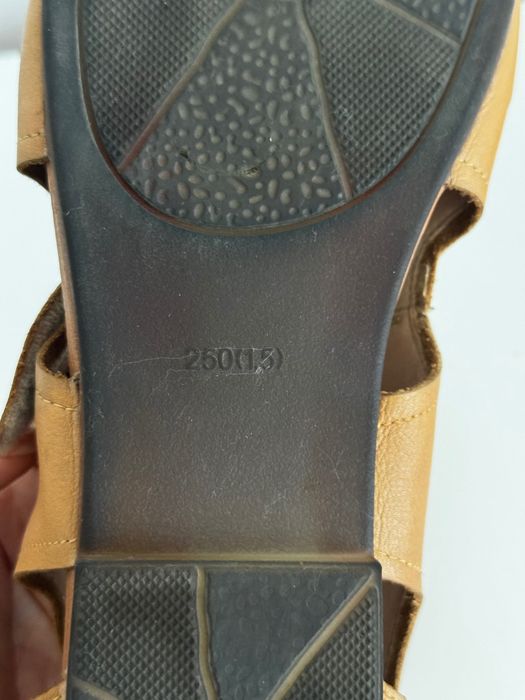 Sandale barefoot damă din piele italiană, măr. 39–40, stare excelentă