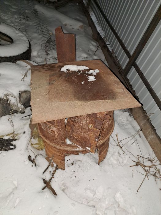 Продам железную печьку