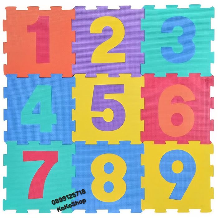 Детски килим-пъзел/мек килим/мек пъзел/