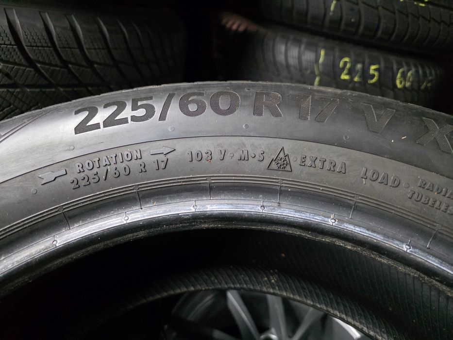 2бр Всесезонни гуми 225 60 17 - Continental