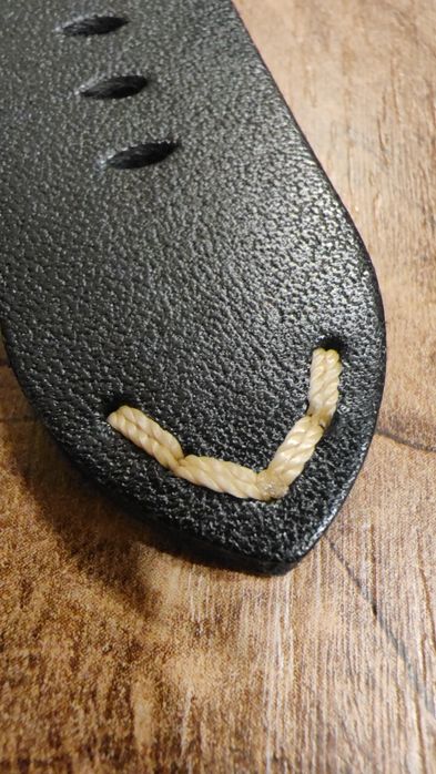 Каишка за часовник 24 mm, естествена кожа, чисто нова