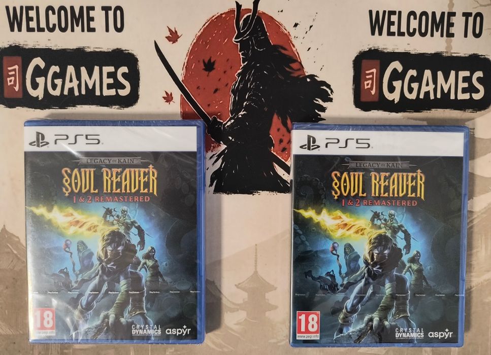 Legacy of Kain Soul Reaver 1&2 remastered PS5 Playstation 5