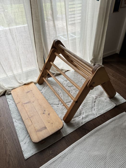 Дървен пиклер с рампа