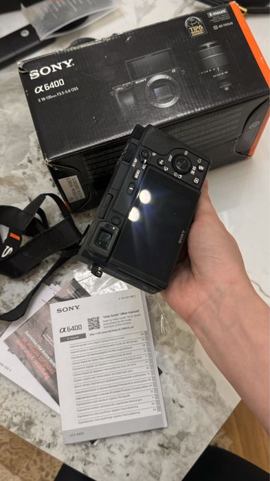 проф камера Sony A6400